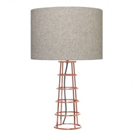 Cougar-Beatrice 60W E.S. Table Lamp - Copper